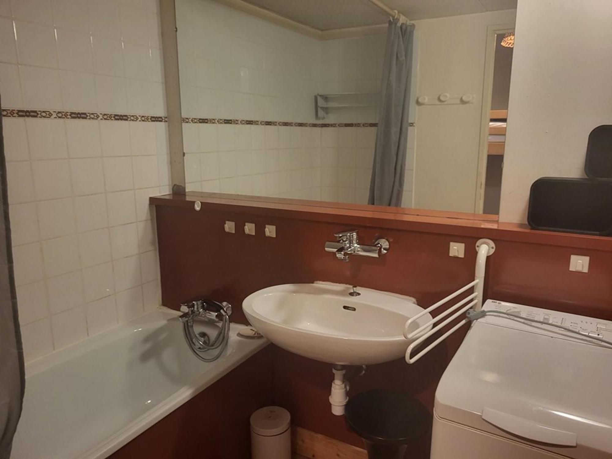 Charmant Studio 4 Pers, Pied Des Pistes, Balcon Ouest - Montgenevre - Fr-1-266-61 Luaran gambar